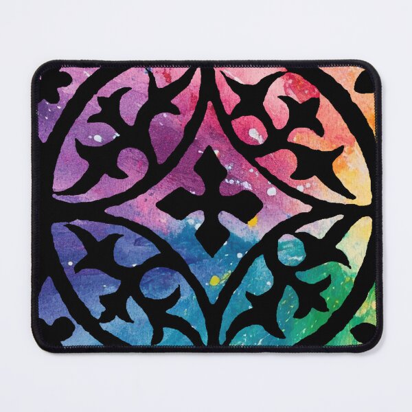 Item preview, Gothic Windows Rainbow Pride designed and sold by Pixelchicken.