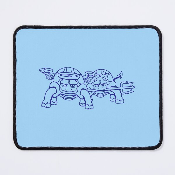 Item preview, Turtle Team Good Bad Conscience Angel Devil Heaven Hell designed and sold by shirt-o-mat.