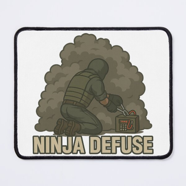 Item preview, Ninja Defuse Smoke Operation designed and sold by QuirkWears.