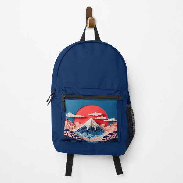 Item preview, Papercraft Blue Mountain Sunset designed and sold by Catobix.