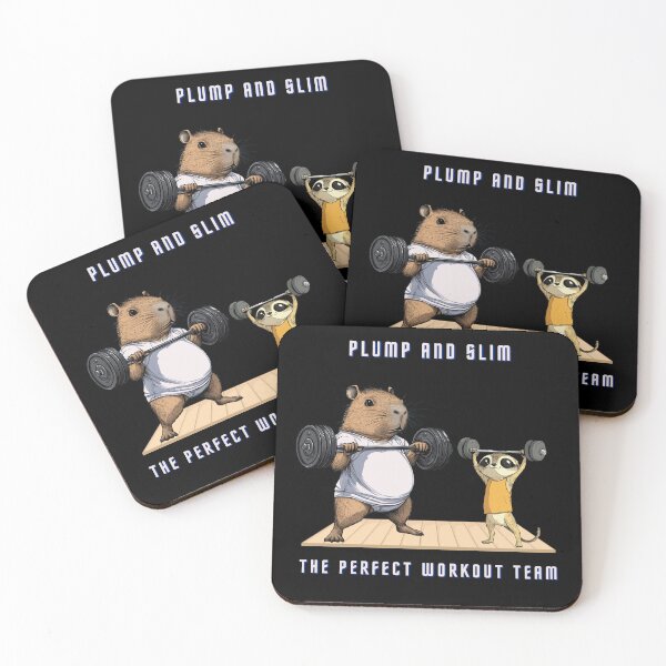 Item preview, The Perfect Workout Team Plump and Slim designed and sold by JRprojects.