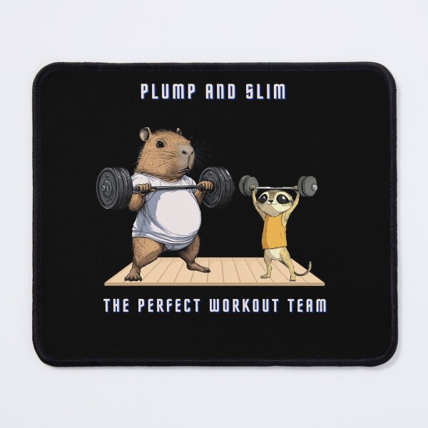Item preview, The Perfect Workout Team Plump and Slim designed and sold by JRprojects.