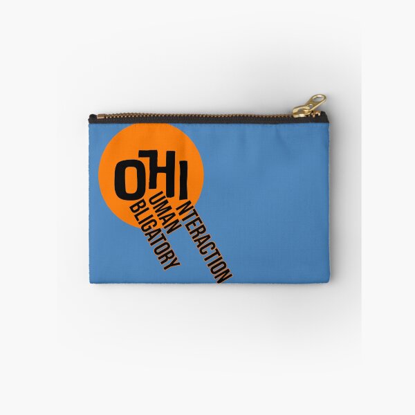 Item preview, O, HI: Obligatory Human Interaction designed and sold by CatDadstrophe's Wares.