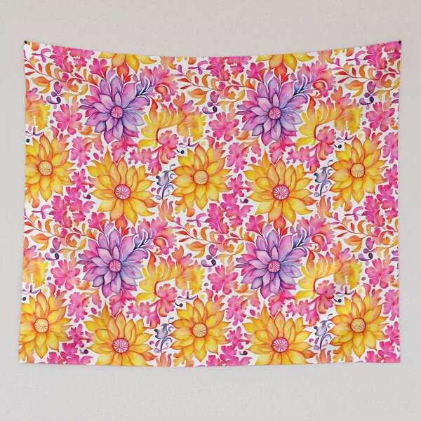 Item preview, Watercolor Spring Floral designed and sold by SezzyDesigns.
