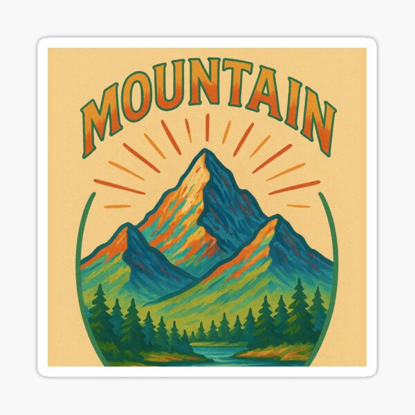 Item preview, Mountains designed and sold by GraficDesigners.