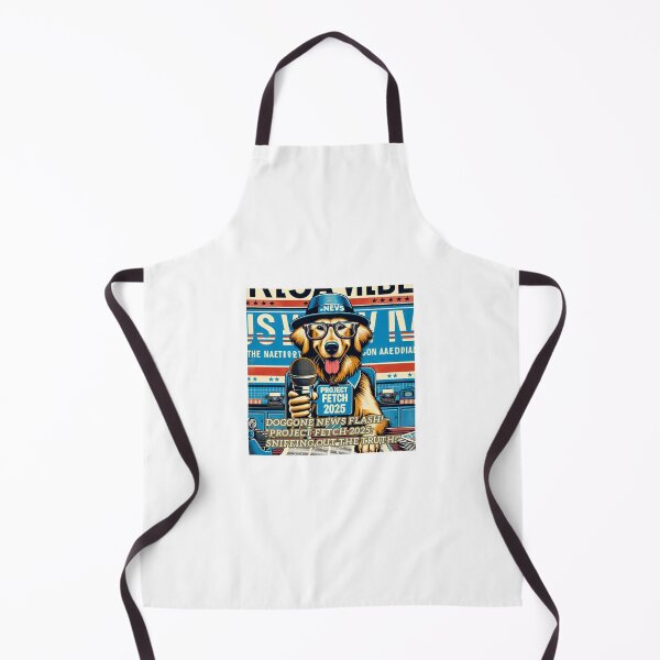 Item preview, Doggone News Flash! – “Project Fetch 2025 Sniffing Out the Truth!” designed and sold by ViralVisionsCreating .