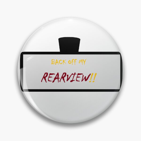 Item preview, Rearview designed and sold by PickYerSticker.