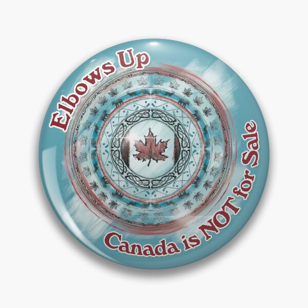 Item preview, Canada Elbows Up Mandella designed and sold by LindaLaforgeArt.