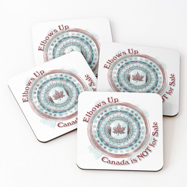 Item preview, Canada Elbows Up Mandella designed and sold by LindaLaforgeArt.