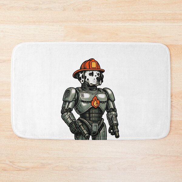 Item preview, Robotic Dalmatian Firefighter designed and sold by TheNewPixel.