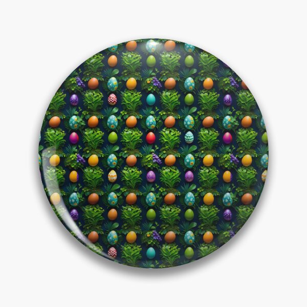 Item preview, Easter Eggs  with Vegetation Seamless Pattern designed and sold by Korral.