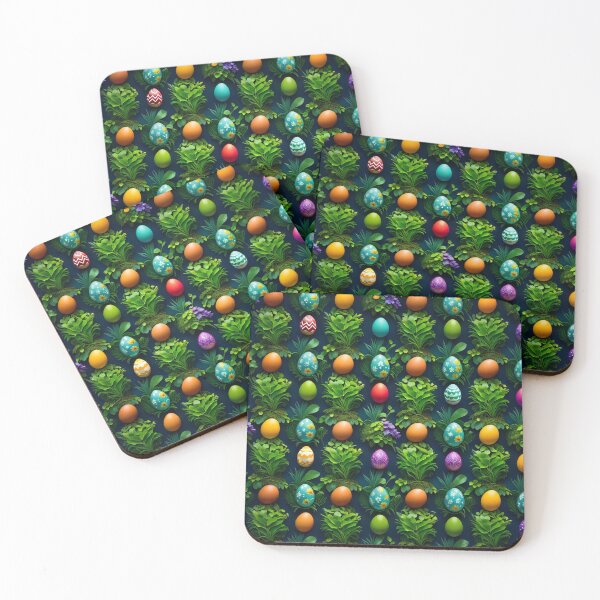 Item preview, Easter Eggs  with Vegetation Seamless Pattern designed and sold by Korral.