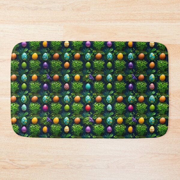 Item preview, Easter Eggs  with Vegetation Seamless Pattern designed and sold by Korral.