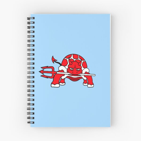 Item preview, Turtle Tortoise Bad Devil Hell Evil Trident Demon designed and sold by shirt-o-mat.