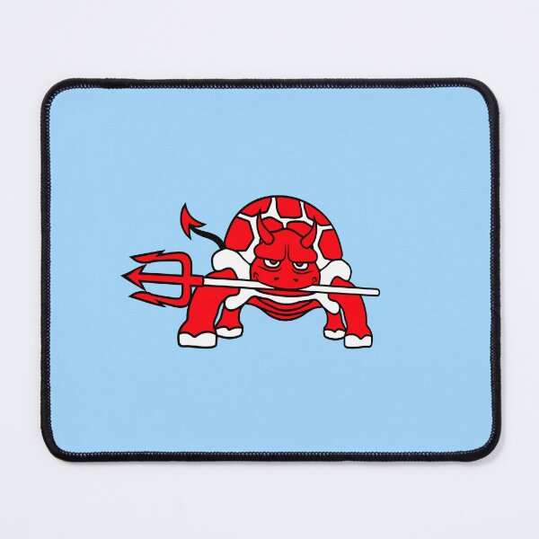 Item preview, Turtle Tortoise Bad Devil Hell Evil Trident Demon designed and sold by shirt-o-mat.