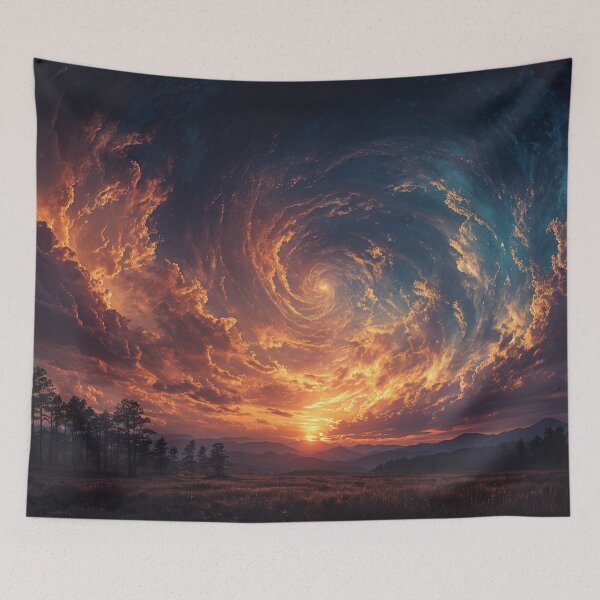 Item preview, Epic Sunset Over a Mystical Coastal Landscape designed and sold by oanaunciuleanu.