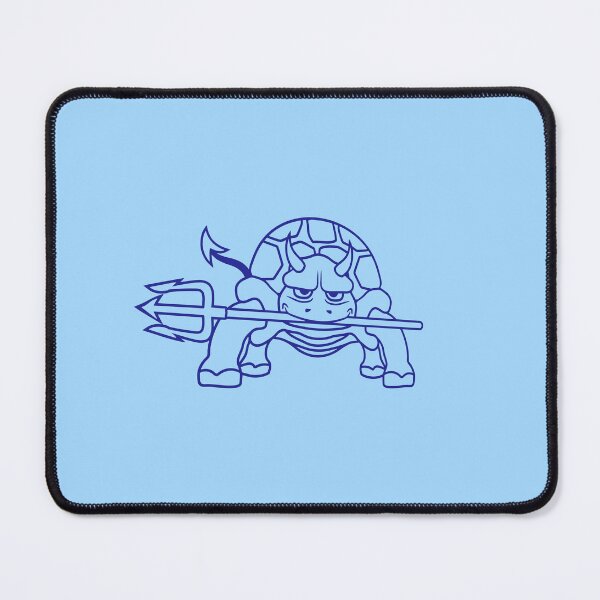 Item preview, Turtle Tortoise Bad Devil Hell Evil Trident Demon designed and sold by shirt-o-mat.