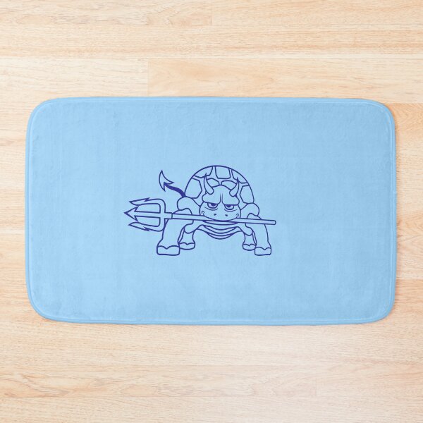 Item preview, Turtle Tortoise Bad Devil Hell Evil Trident Demon designed and sold by shirt-o-mat.