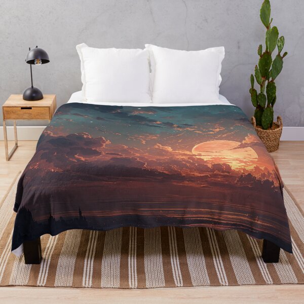 Item preview, Epic Sunset Over a Mystical Coastal Landscape designed and sold by oanaunciuleanu.