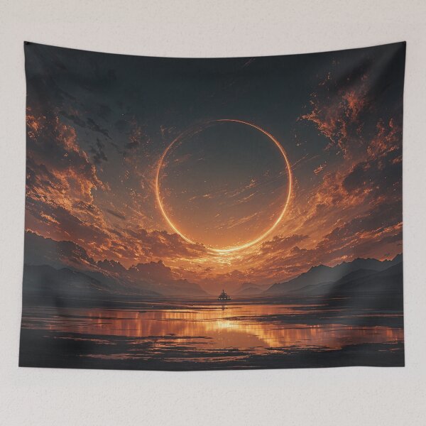 Item preview, Epic Sunset Over a Mystical Coastal Landscape designed and sold by oanaunciuleanu.