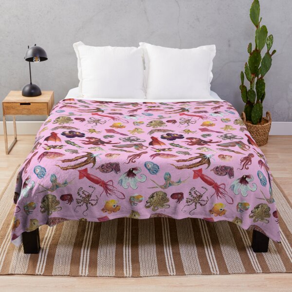 Item preview, CEPHALOPODS (light pink) designed and sold by BEATRIZ ABAITUA.