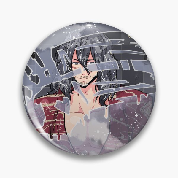 Item preview, steamy sleepy sensei designed and sold by Feisty_Pins.