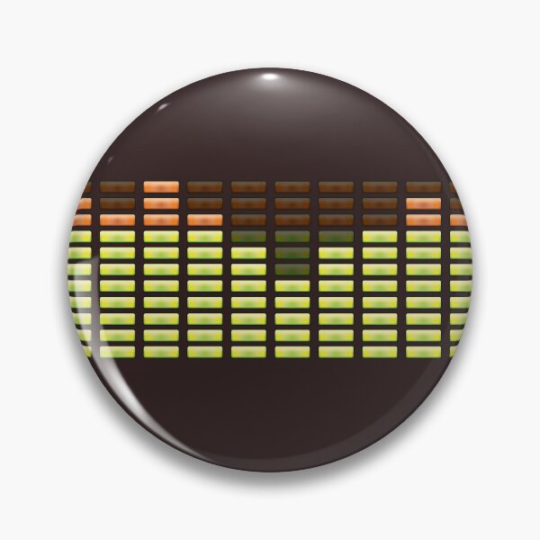 Item preview, Retro Audio Equalizer Bars Graphic designed and sold by KiwiRider.