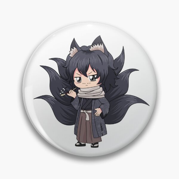 Item preview, chibi sleepy sensei zawa designed and sold by Feisty_Pins.