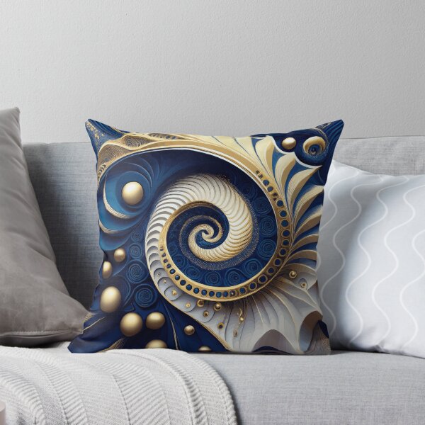 Item preview, Colorful Abstract Fibonacci Art 144 designed and sold by Vicky Brago-Mitchell®.