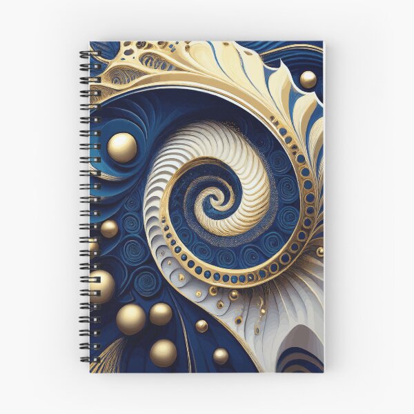 Item preview, Colorful Abstract Fibonacci Art 144 designed and sold by Vicky Brago-Mitchell®.