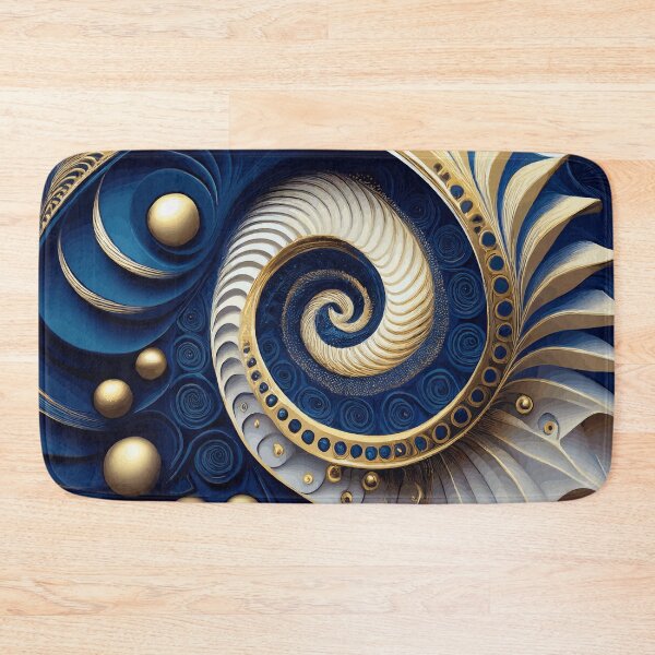 Item preview, Colorful Abstract Fibonacci Art 144 designed and sold by Vicky Brago-Mitchell®.