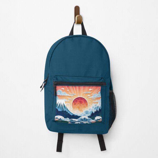 Item preview, Papercraft Blue Wave Sunset designed and sold by Catobix.
