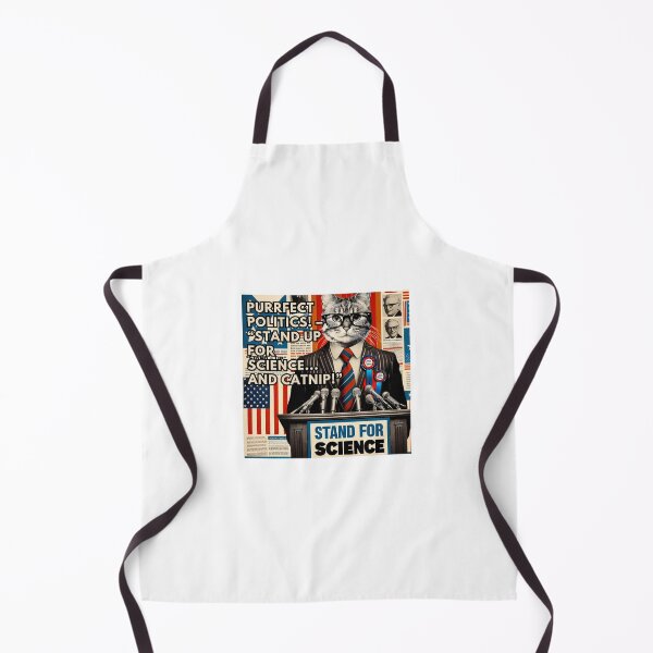 Item preview, Purrfect Politics! – “Stand Up for Science... and Catnip!” designed and sold by ViralVisionsCreating .