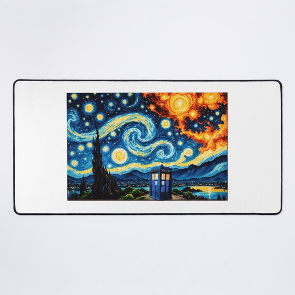 Aperçu de l'œuvre Une nuit étoilée du Tardis créée et vendue par Cregg-EFX.