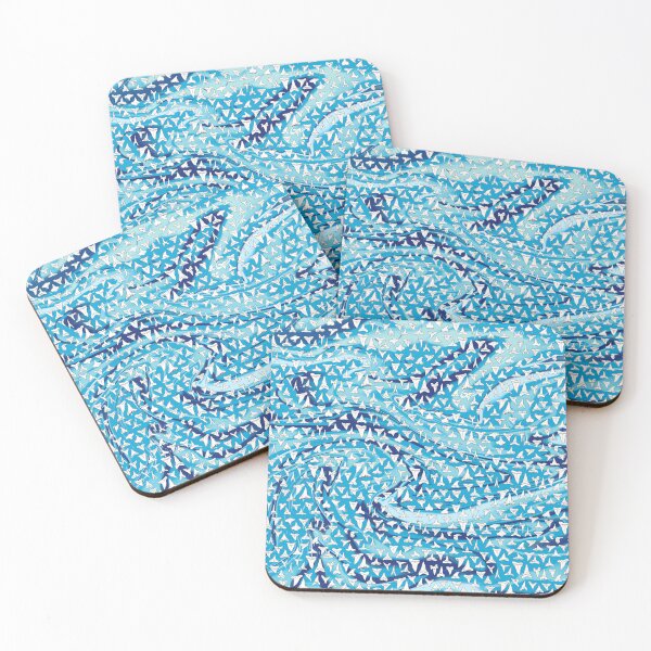 Item preview, SHARK TEETH AND ABSTRACT designed and sold by BEATRIZ ABAITUA.