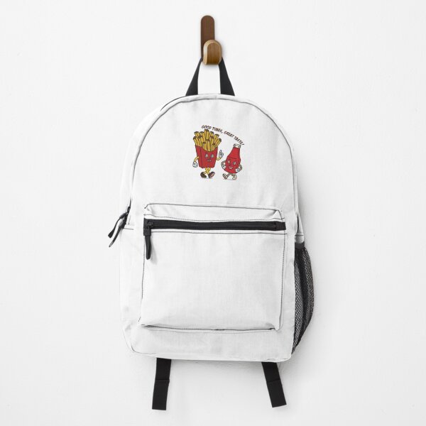 Item preview, Retro Buddies: French Fries & Ketchup Mascot Duo designed and sold by KozbiDesign.