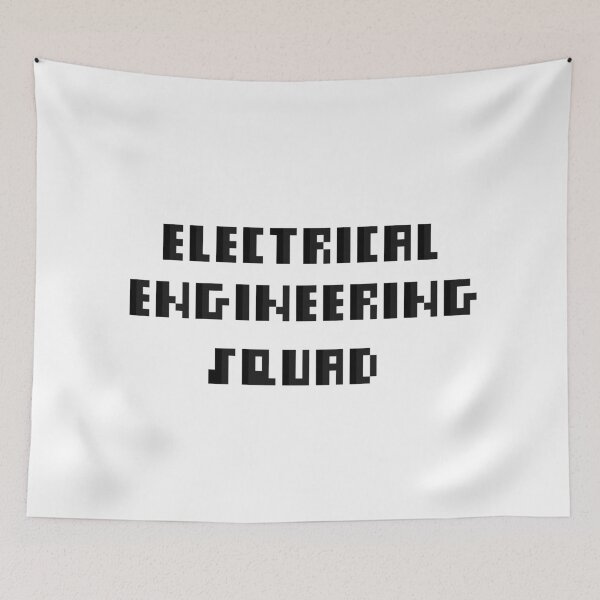 Item preview, Electrical Engineering Squad – Pixel Design for EE Students designed and sold by Dugolivia.
