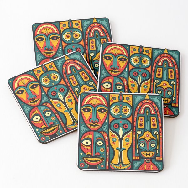 Item preview, Tribal Radiance: Bold African Echoes designed and sold by Illustrobe.