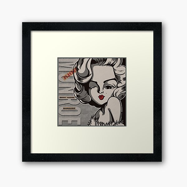 Marilyn Monroe Framed Art Print