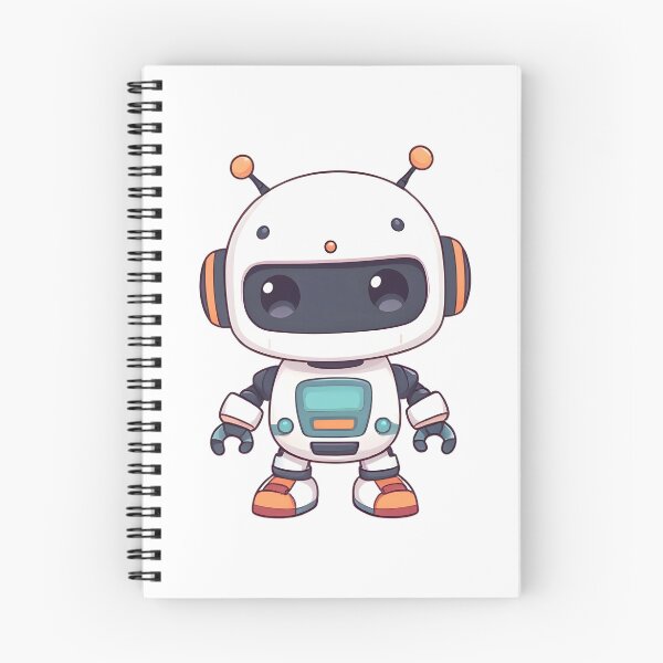 Item preview, Cute Minimalist Robot designed and sold by KaviPatterns.
