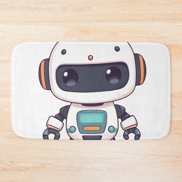 Item preview, Cute Minimalist Robot designed and sold by KaviPatterns.