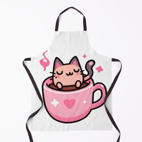 Artikelvorschau, Kaffeekatze entworfen und verkauft von jazwakefieldart.