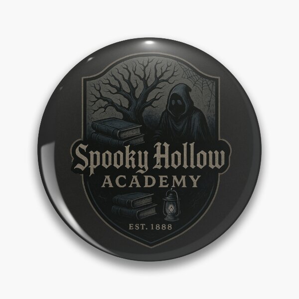 Item preview, Spooky Hollow Academy – Gothic Haunted School Logo designed and sold by PrometheusStyle.