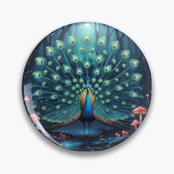Item preview, Mesmerising Peacock designed and sold by Nature's Palette.