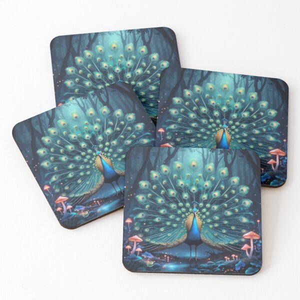 Item preview, Mesmerising Peacock designed and sold by Nature's Palette.