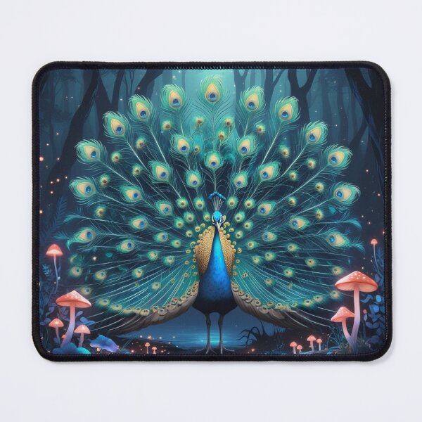 Item preview, Mesmerising Peacock designed and sold by Nature's Palette.