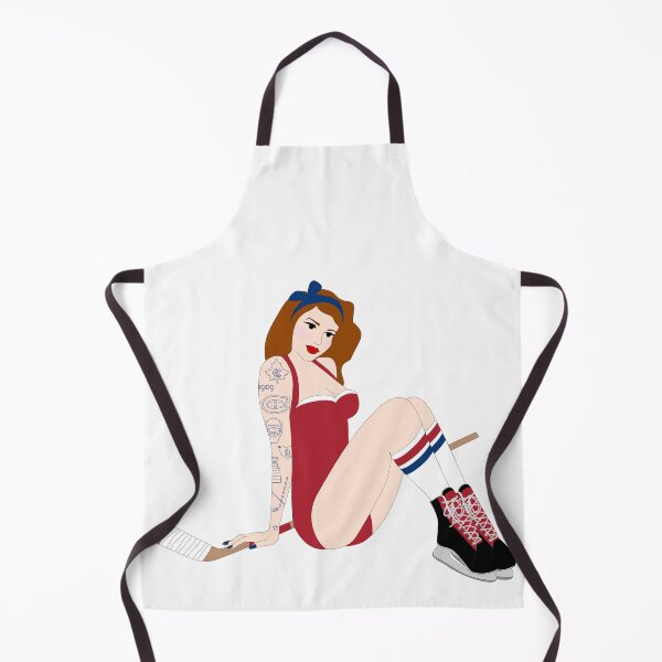 Item preview, Montreal Canadiens Pinup designed and sold by Heather H Designs .