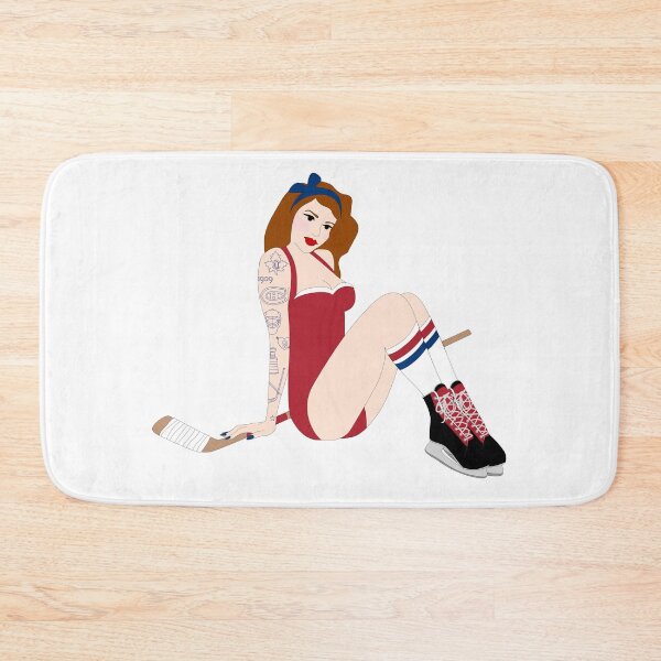Item preview, Montreal Canadiens Pinup designed and sold by Heather H Designs .