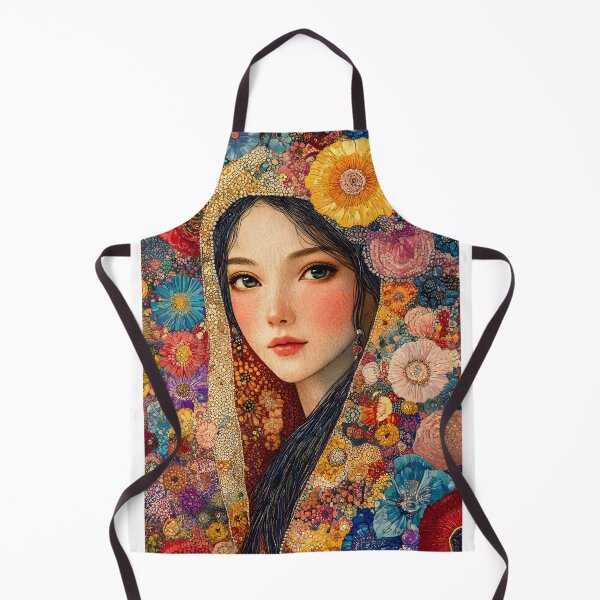 Item preview, Vibrant Floral Portrait with Rich Textures and Detail designed and sold by Artessie.