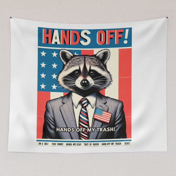 Item preview, Hands Off My Trash! designed and sold by  ViralVisionsCreating .